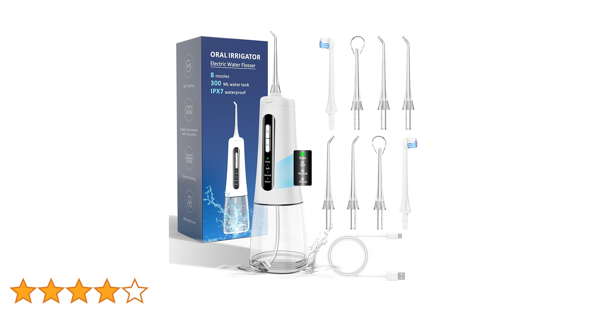 Amazon | 口腔洗浄器 ジェットウォッシャー【2024年革新モデル